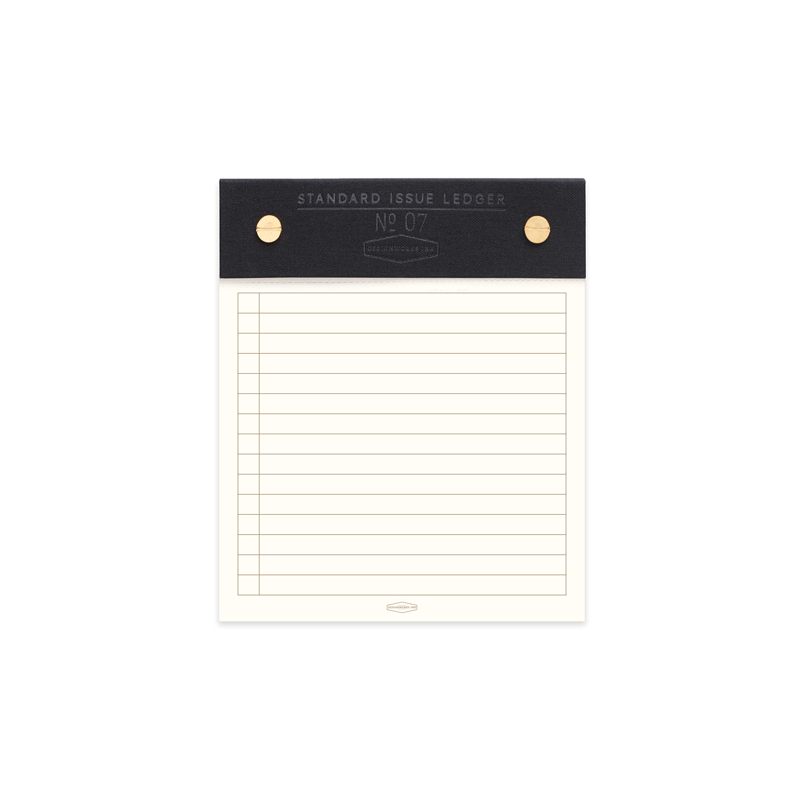 DesignWorks Ink, Standard Issue Post Bound Notepad with